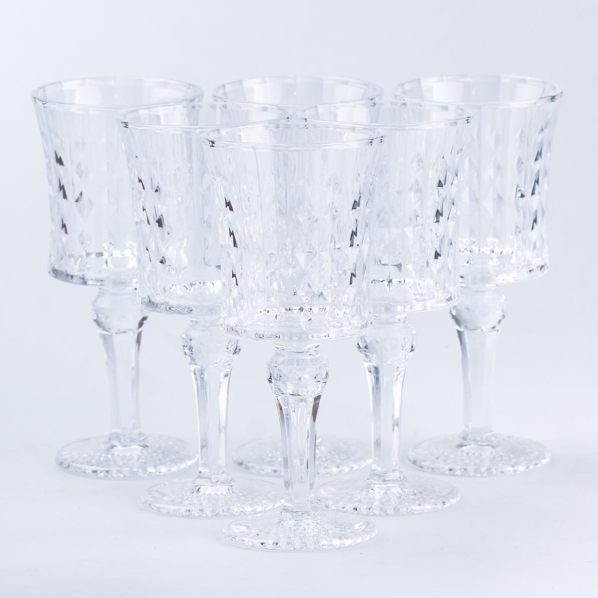 Набор бокалов для хрусталя 6 шт. Прозрачный (HP4158)