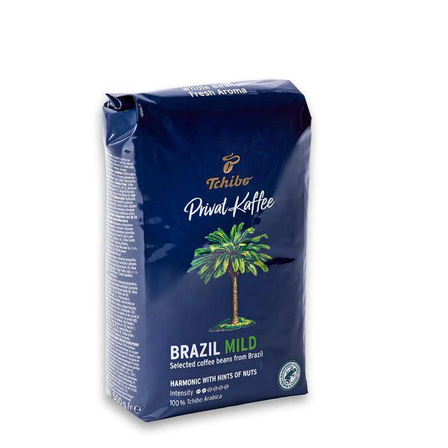 Кава в зернах Tchibo Brazil Mild 500 г (13350132)