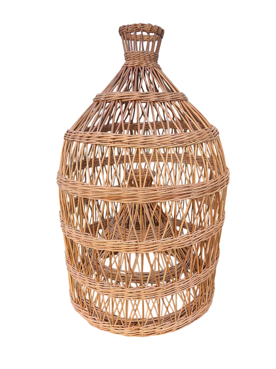 Люстра двойная плетеная для кафе Сімейний Затишок Люстра двойная плетеная для кафе Сімейний Затишок