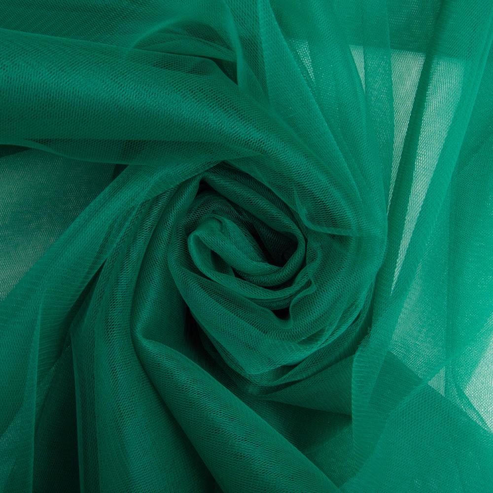 Ткань фатин евро №109 15 г/м2 300 см Темно-зеленый (27080)