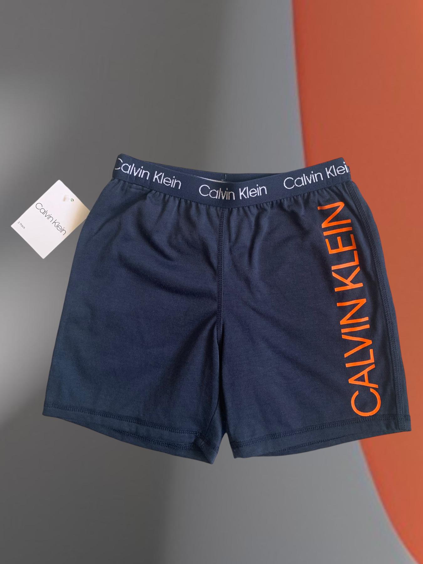 Шорти Calvin Klein 4/5 років 104-110 см 2 шт. Синій (0012593) - фото 2