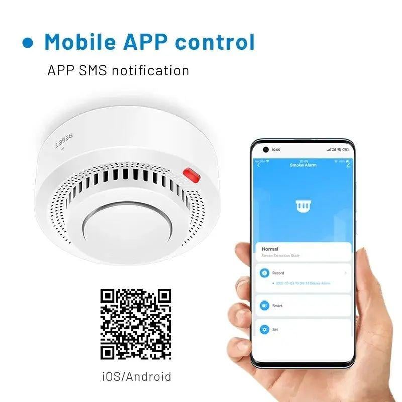Датчик дыма SmartLife Tuya Wi-Fi (2154196949) - фото 3 Датчик дыма SmartLife Tuya Wi-Fi (2154196949) - фото 3