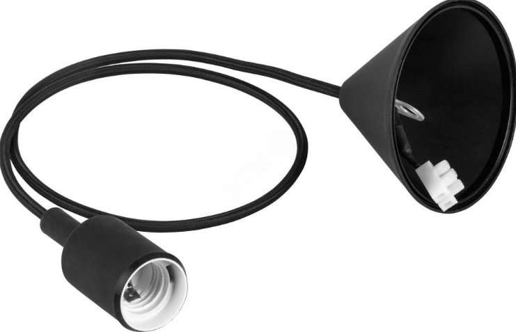 Підвісний світильник Feron LH127 E27 Чорний (27549562)