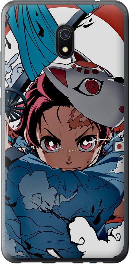 Чехол на Xiaomi Redmi 8A Танджиро Камадо (5574u-1794-42517)
