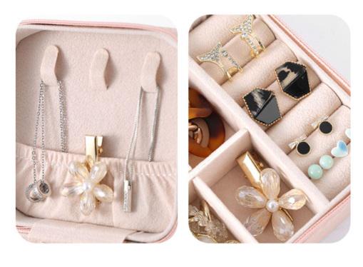 Органайзер для біжутерії та прикрас 15017 рожевий (5002595) - фото 2 Органайзер для біжутерії та прикрас 15017 рожевий (5002595) - фото 2