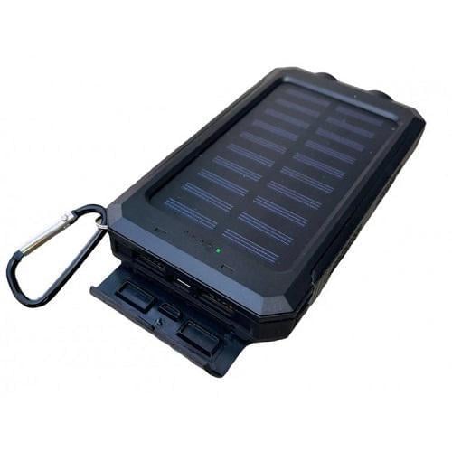 Портативний зарядний пристрій 20000 mAh з сонячною панеллю та компасом (15388)