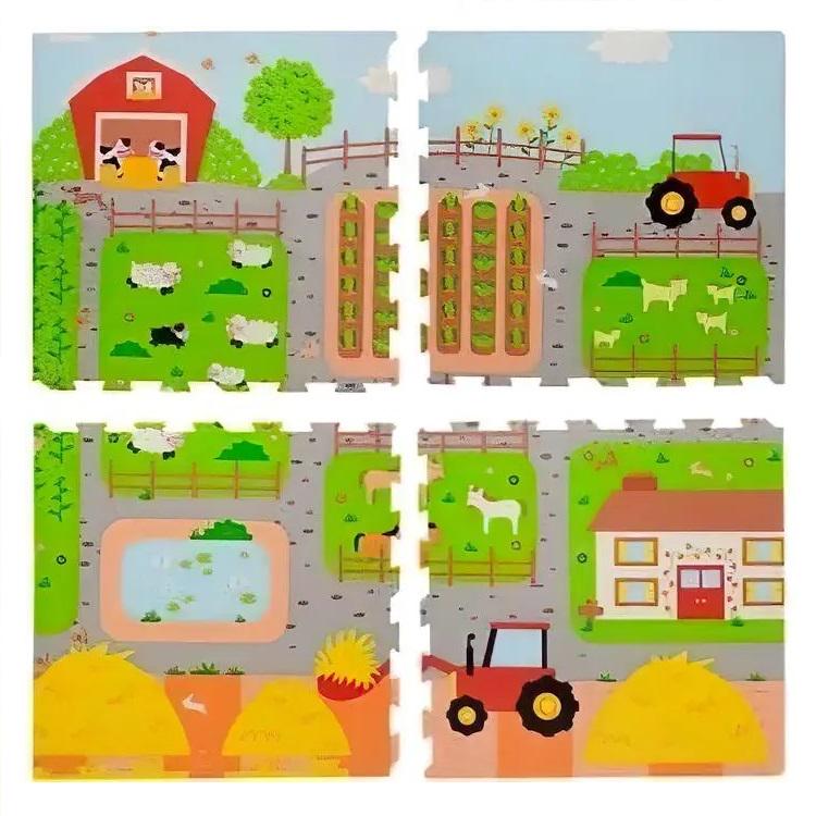 Коврик-мат для детей Bambi M 5712-1 Ферма