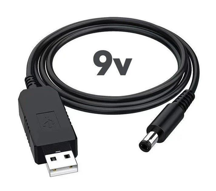 Кабель для роутера від повербанка USB 9V DC 2,1x5,5 мм (2321795259) - фото 6