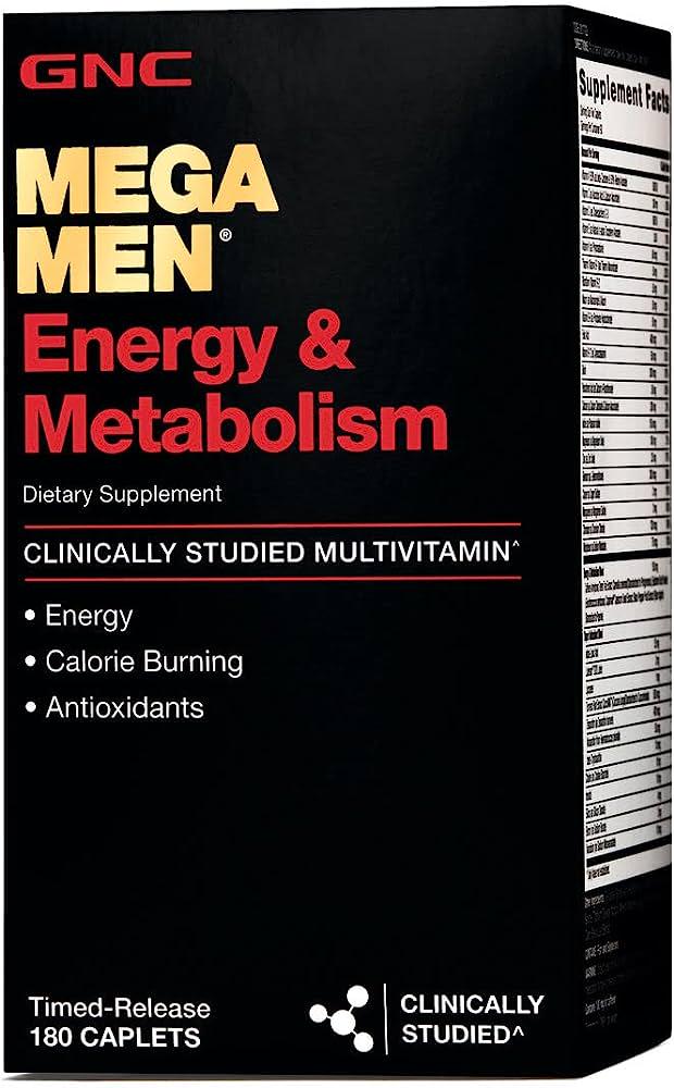 Комплекс для энергии и обмена веществ GNC Mega Men Energy Metabolism 180 caps