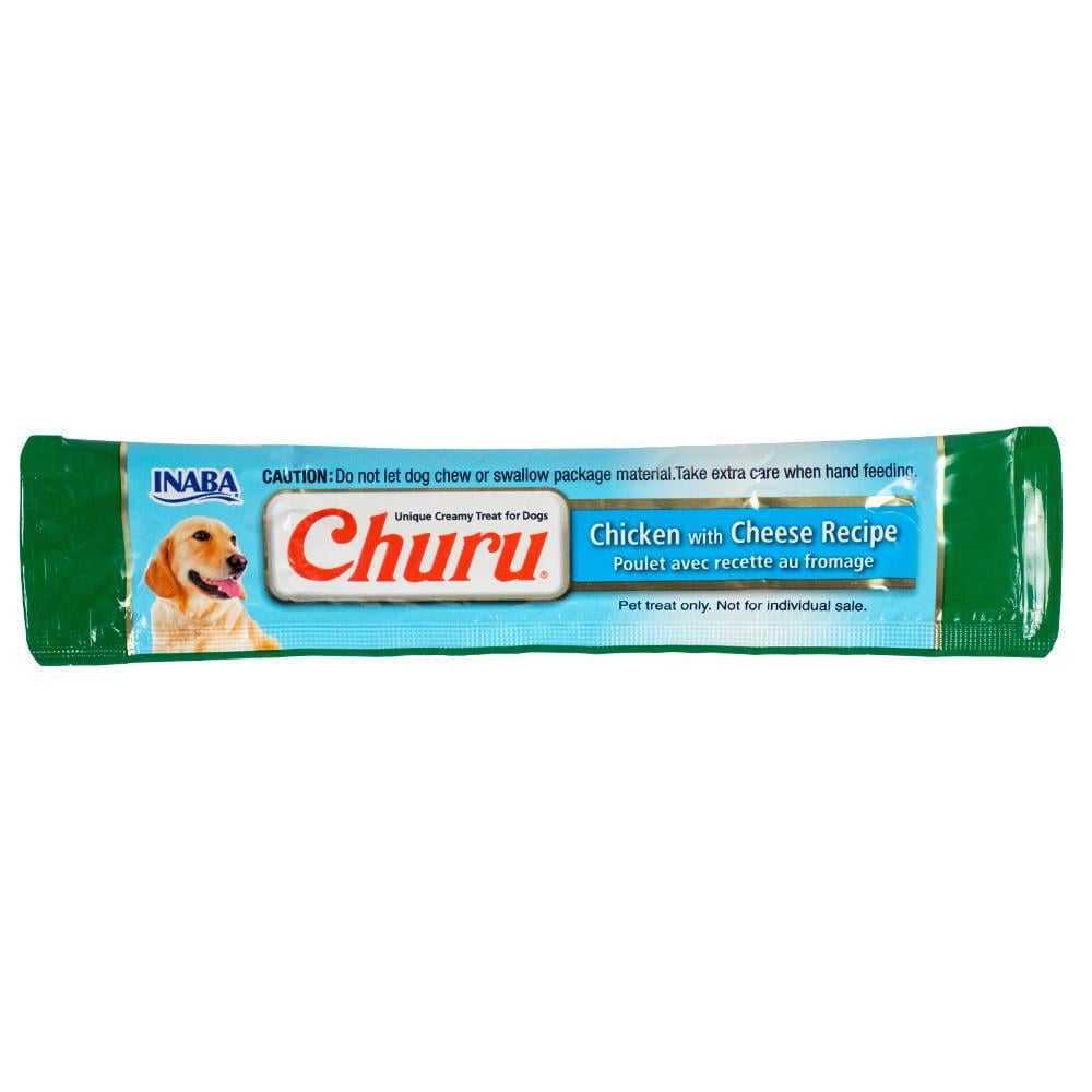 Лакомство для собак INABA Churu Сливочный мусс в стиках с курицей и сыром 1 шт. 20 г (2486033338)