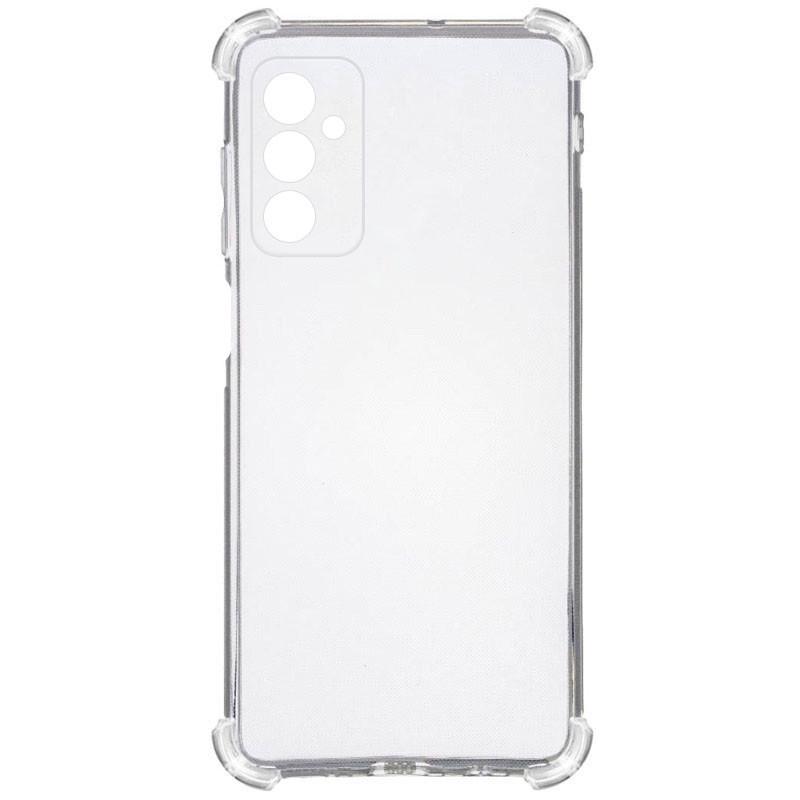 Протиударний TPU чохол GETMAN Ease logo посилені кути Full Camera для Samsung Galaxy M54 5G Безбарвний (прозорий)