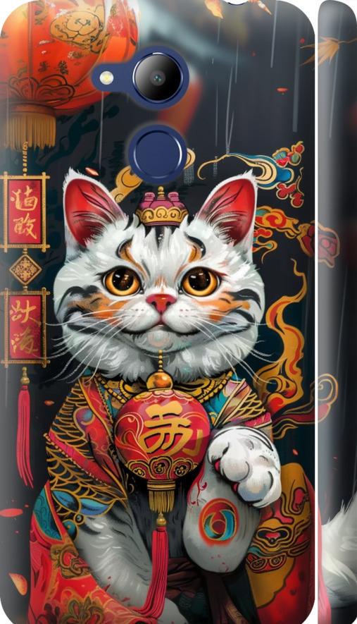Чехол на Huawei Honor 6C Pro China Cat v2 (6135m-1358-42517)