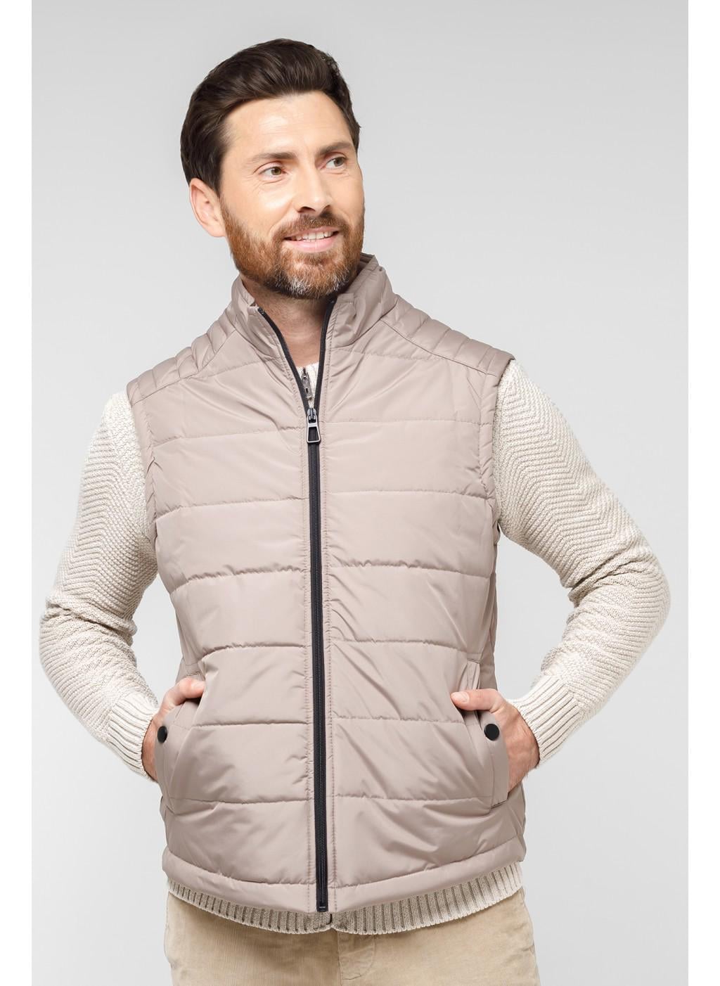 Жилетка чоловіча NAVI NV222-9X-01-A р. 58 Бежевый