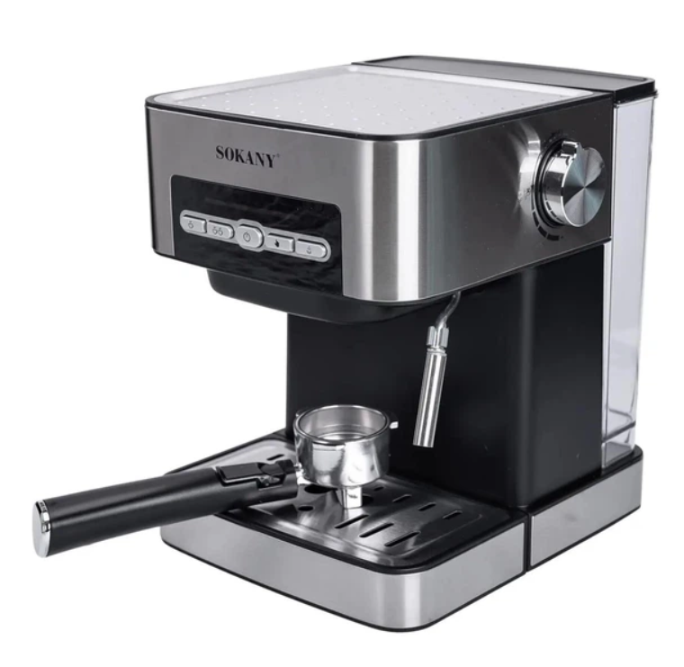 Кофеварка рожковая Sokany SK-6862 1.6 л 850 Вт (31174775)