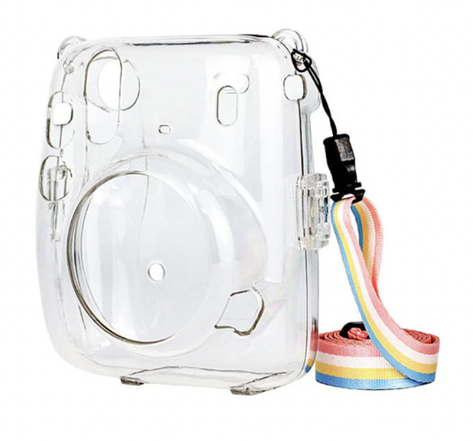 Чохол Fujifilm Instax Mini 11 Case Transparent веселка