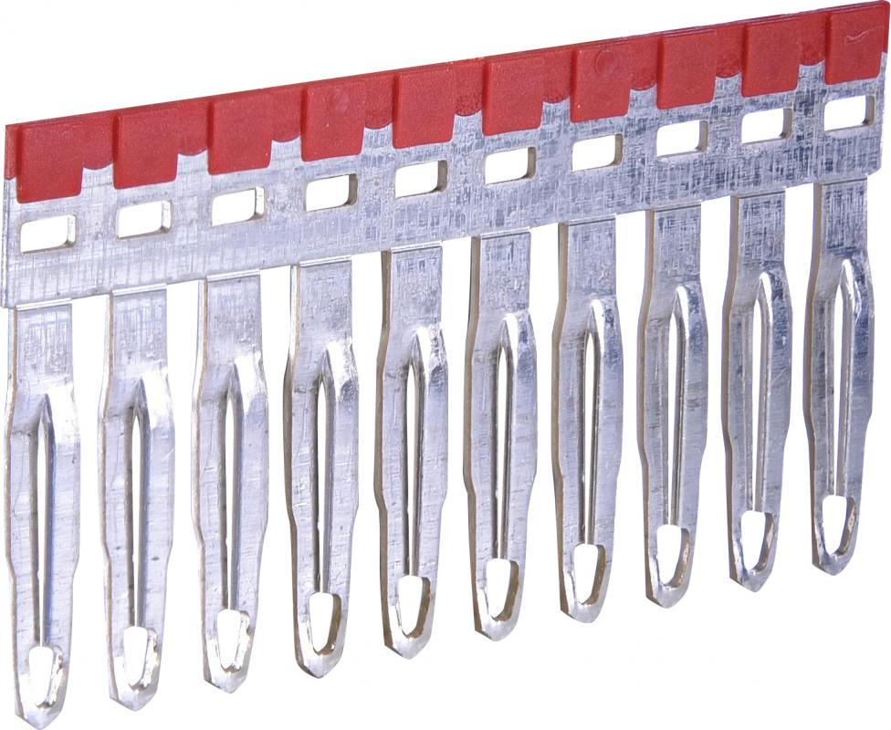 Перемичка сполучна для клем ETI ESP-PTP/3/10/R 10P ESP-HMM.2/ESP2-HMD.2 втична червоний (3903150)