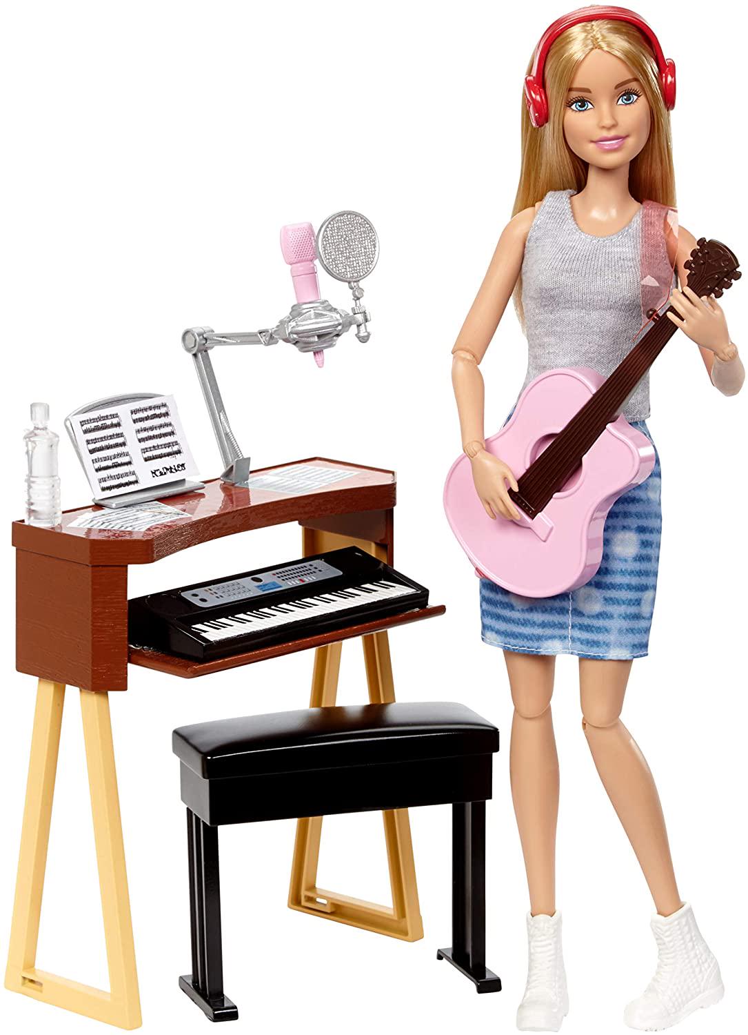 Лялька Barbie Musician Doll with Musical Instruments (FCP73)