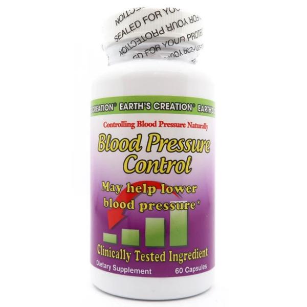 Комплекс для профилактики давления и кровообращения Earth‘s Creation Blood Pressure Control 60 капс. (000021610) Комплекс для профилактики давления и кровообращения Earth‘s Creation Blood Pressure Control 60 капс. (000021610)