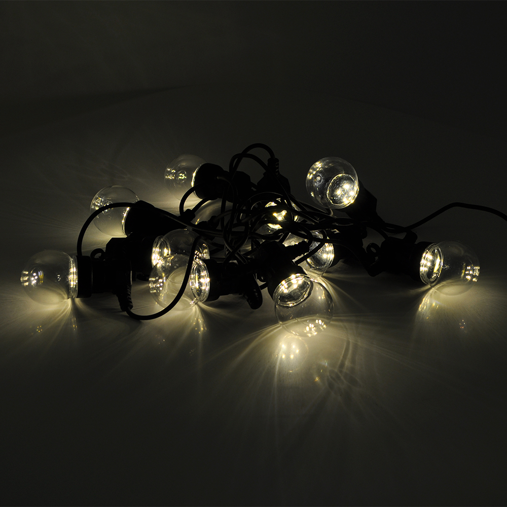 Гирлянда Шарик 5 м 10 шт. White Hot (25898486)