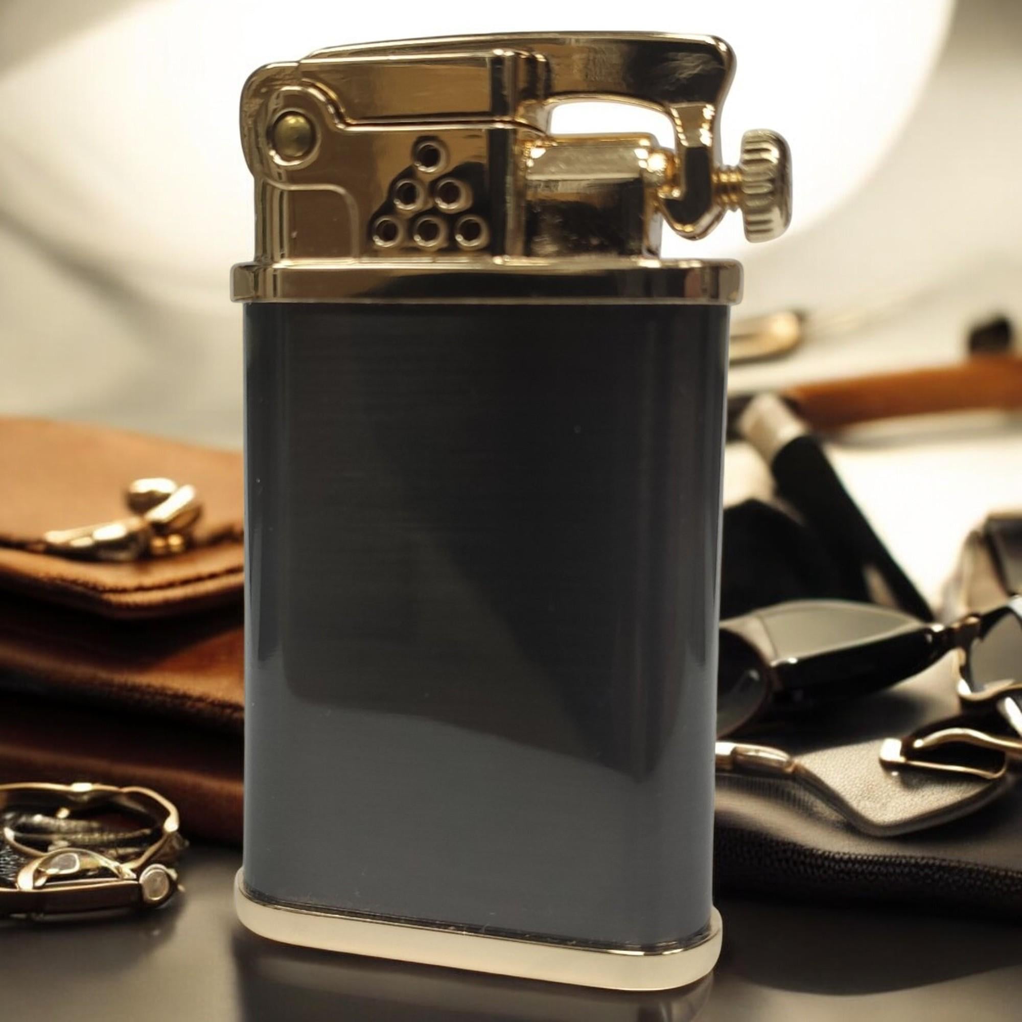 Запальничка бензинова Zorro BS-ZR602 у подарунковій упаковці Black (BS-ZR602Black)