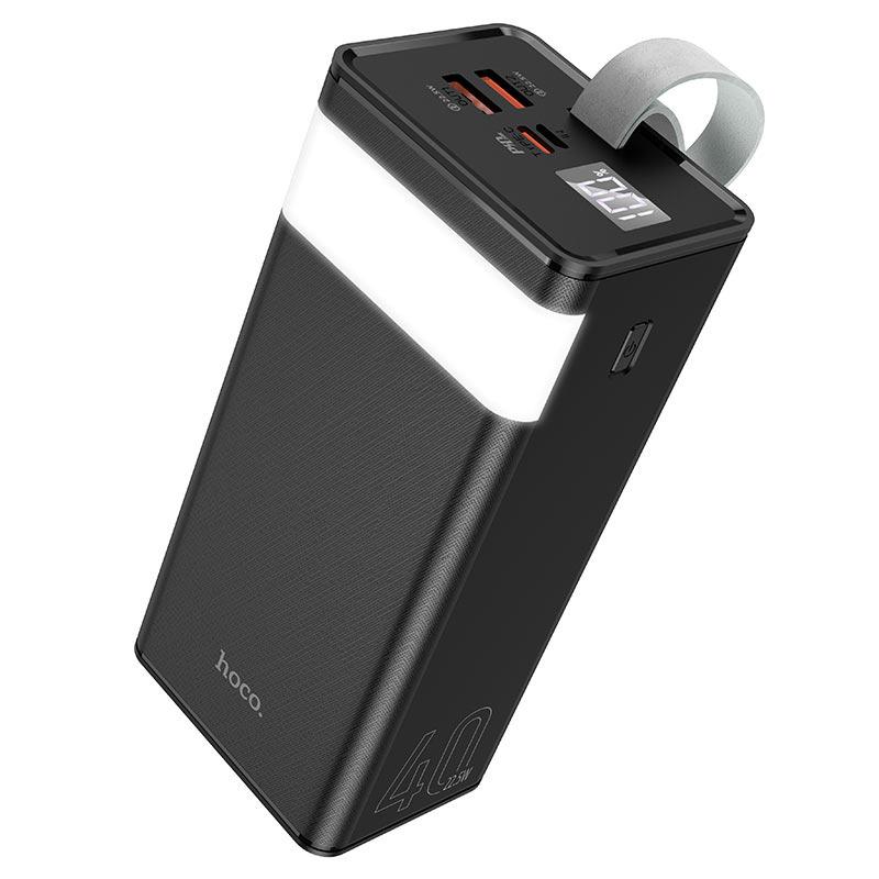 Повербанк Hoco 40000 mAh -86J/2USB/1Type-C micro USB зі швидкою зарядкою та ліхтарем Black (668a1289) Повербанк Hoco 40000 mAh -86J/2USB/1Type-C micro USB зі швидкою зарядкою та ліхтарем Black (668a1289)