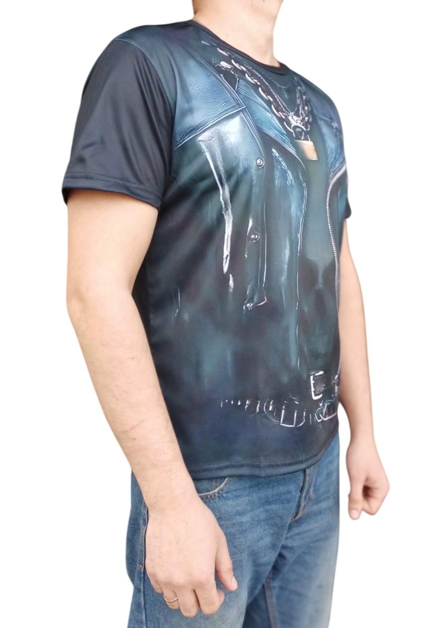 Футболка со скелетом и черепом жилетка XХL (541-02) - фото 3 Футболка со скелетом и черепом жилетка XХL (541-02) - фото 3