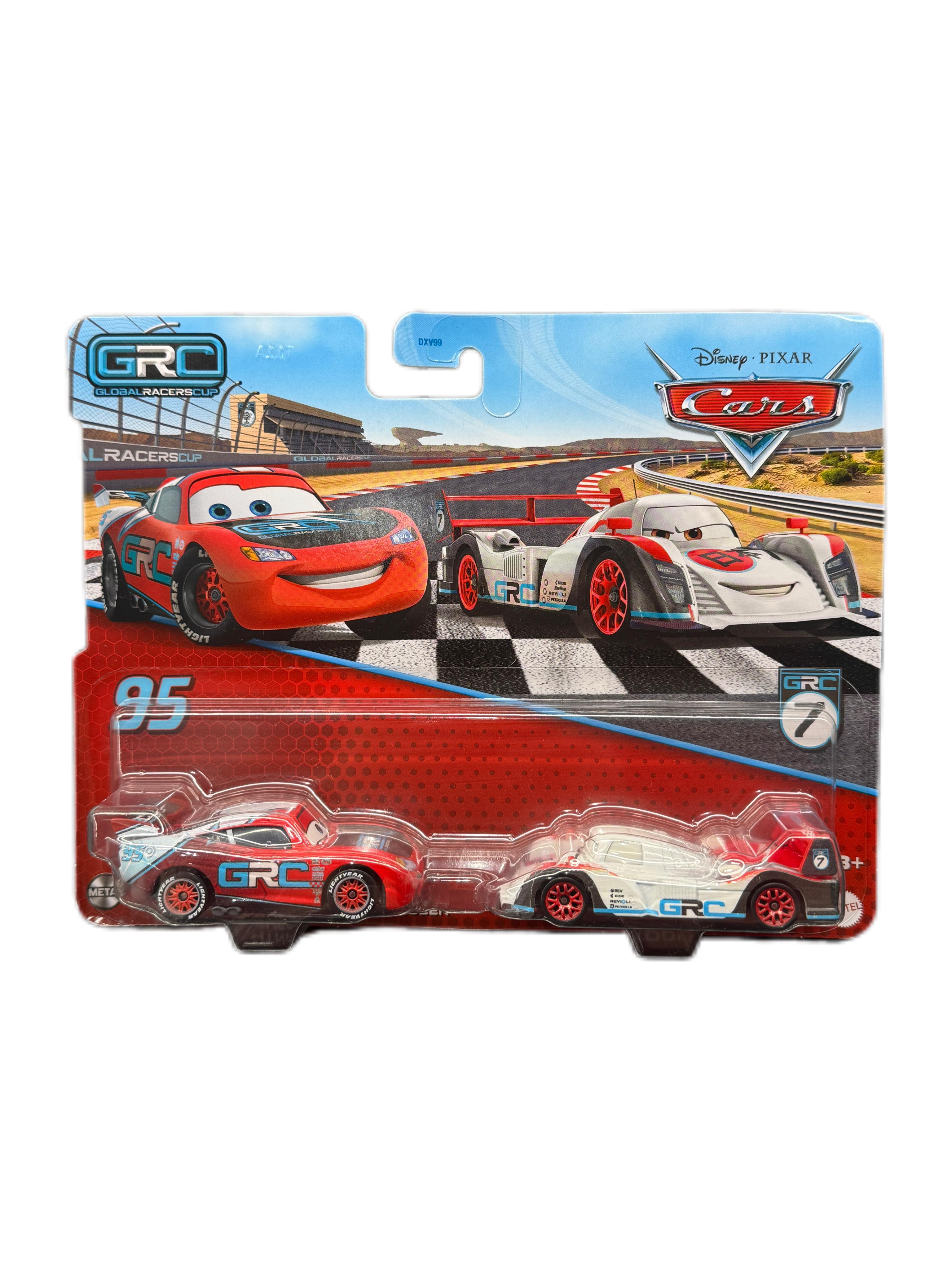 Набор машинок Mattel Cars Rayo Mcqueen Shu Todoroki Htx12 (21094739) - фото 1