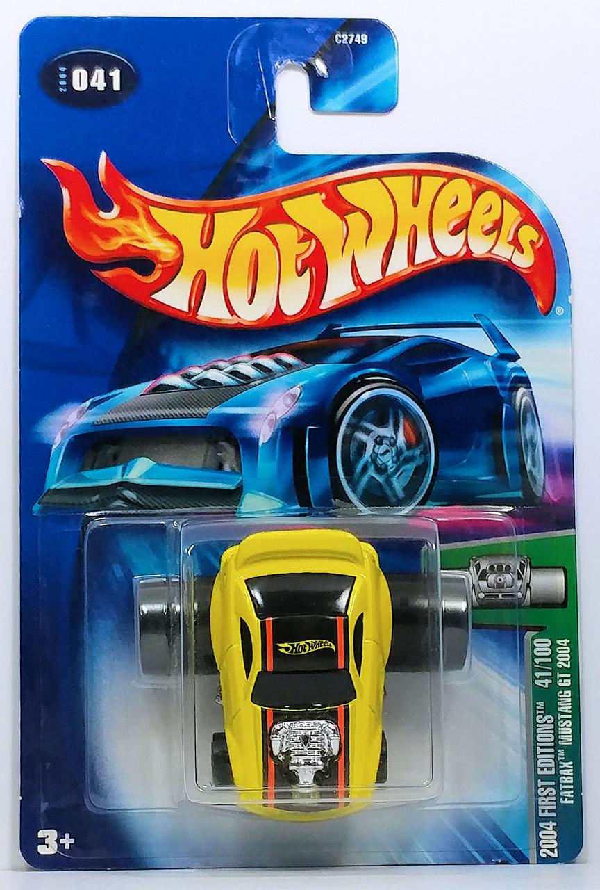 Игрушечная машинка Hot Wheels Fatbax Mustang GT 2004 First Editions №041 (C2749)