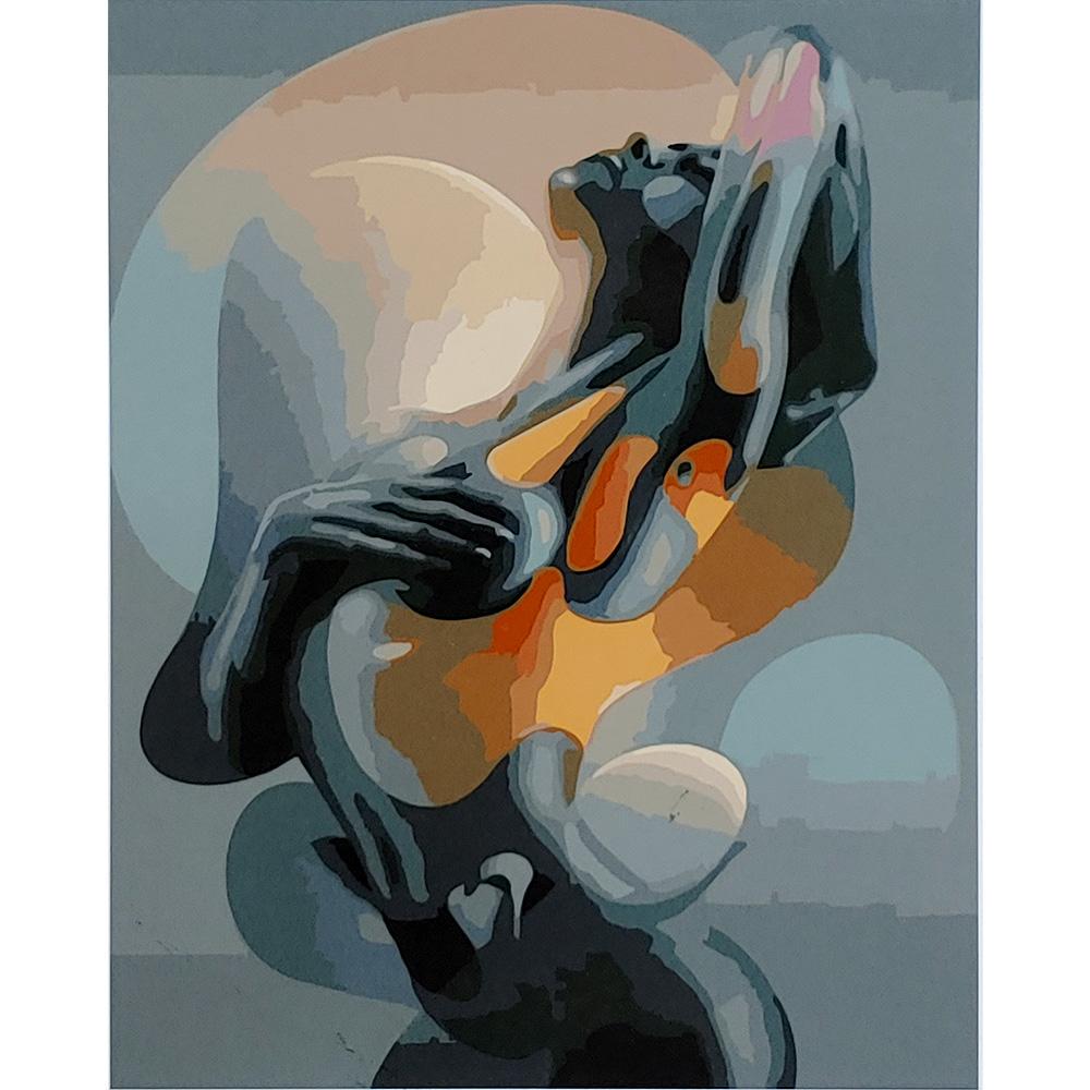 Картина за номерами Strateg Преміум Контури тіла 40x50 см (SY6768) Картина за номерами Strateg Преміум Контури тіла 40x50 см (SY6768)