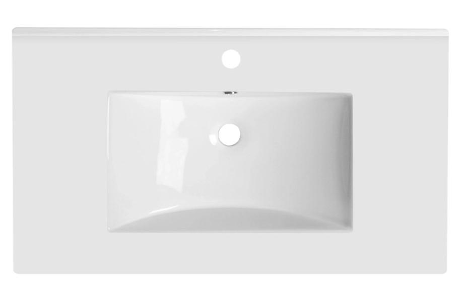 Раковина Qtap Albatross без донного клапана (QT01113080CW1)