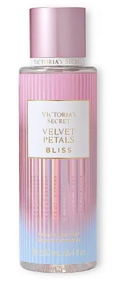 Спрей для тела парфюмированный Victoria's Secret Velvet Petals Bliss Mist 250 мл Спрей для тела парфюмированный Victoria's Secret Velvet Petals Bliss Mist 250 мл