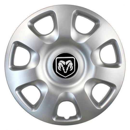 Автомобильные колпаки SKS 336 R15 с логотипом Dodge 4 шт. Серебристый