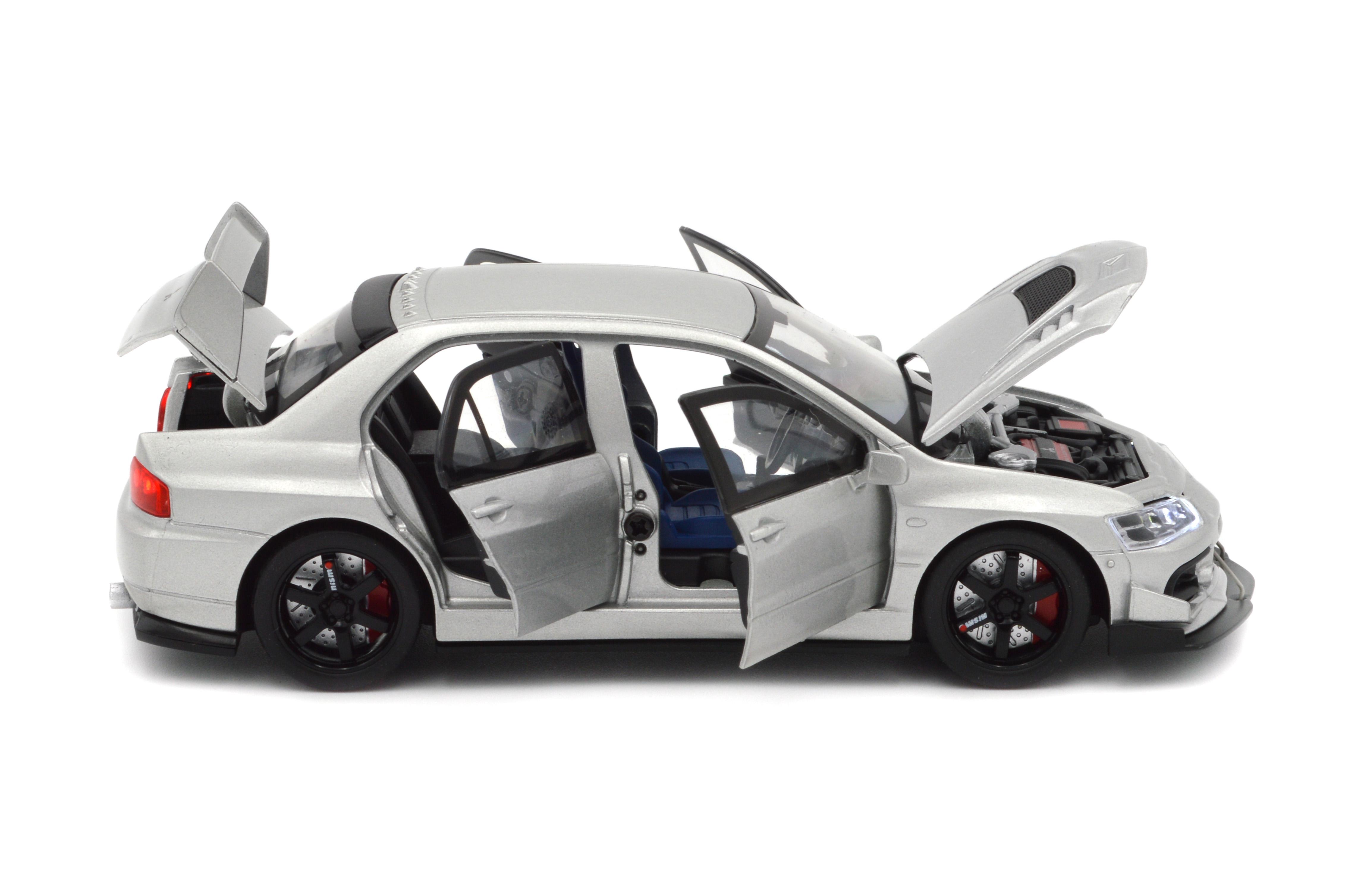 Іграшкова машинка металева Mitsubishi Lancer Evolution X 1:32 світло/звук/інерція/відкриваються двері (20651S) - фото 6 Іграшкова машинка металева Mitsubishi Lancer Evolution X 1:32 світло/звук/інерція/відкриваються двері (20651S) - фото 6