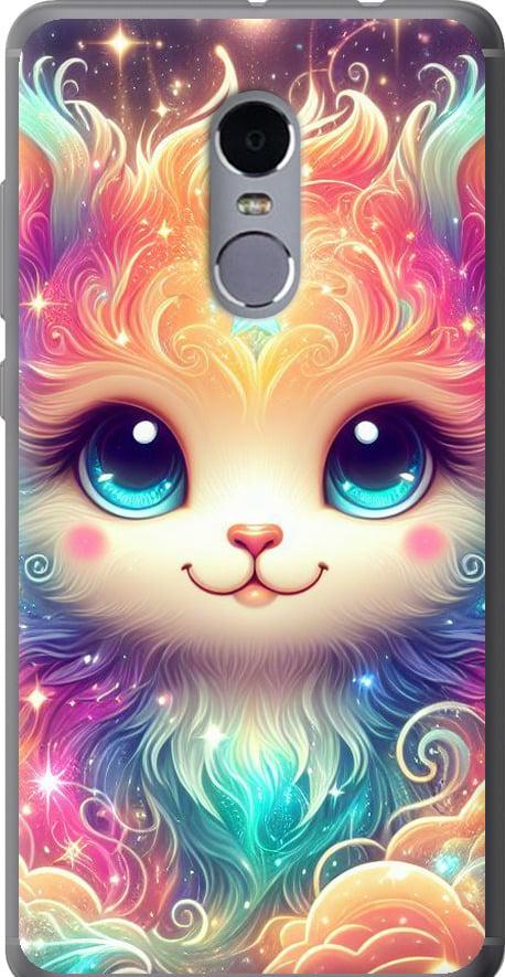 Чехол на Xiaomi Redmi Note 4 Сказочный котенок (5813u-352-42517)