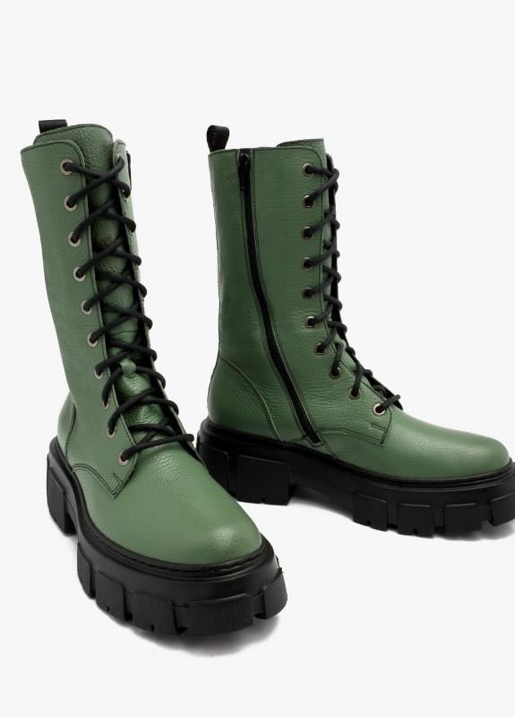 Ботинки берцы женские зимние RYLKO р. 36 Зеленый/Хаки (2XUI5_AG _6SJ)
