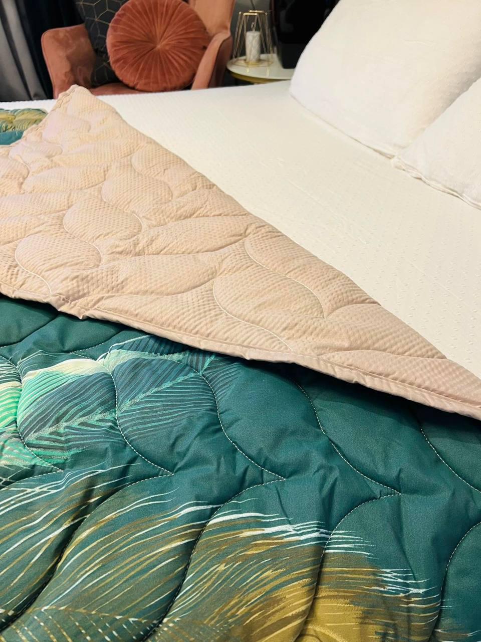 Одеяло летнее микрофибра 175х210 см Зеленый (Д-al-lito-satkovdra25-005-02) - фото 2 Одеяло летнее микрофибра 175х210 см Зеленый (Д-al-lito-satkovdra25-005-02) - фото 2