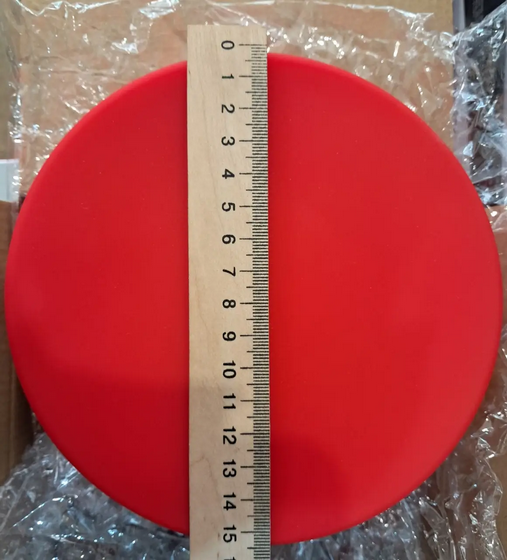 Форма силіконова кругла для випічки 16,3 см Червоний (SAM-7721) - фото 8