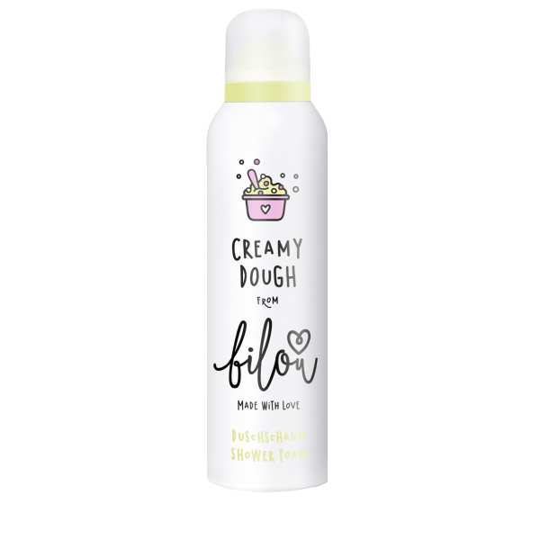 Пена для душа Bilou Creamy Dough Shower Foam с ванильно-ореховым ароматом