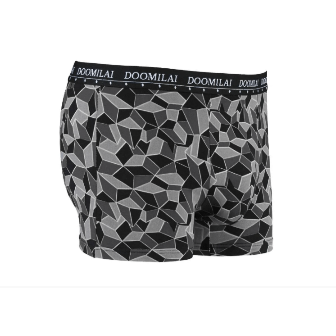 Мужские трусы DOOMILAI Стрейчевые из бамбука 2XL Серый (D-01447)