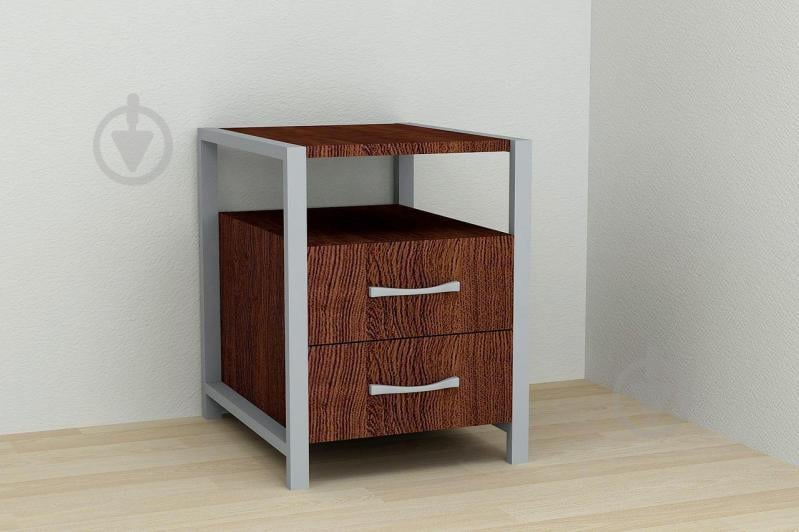 Тумба Ferrum-decor Вивьен 2/2 50x41x40 см Венге (XK00126)