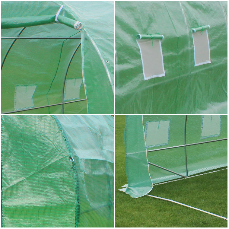Теплица туннельная GreenHouse 12 м2 400х300х200 см - фото 3 Теплица туннельная GreenHouse 12 м2 400х300х200 см - фото 3
