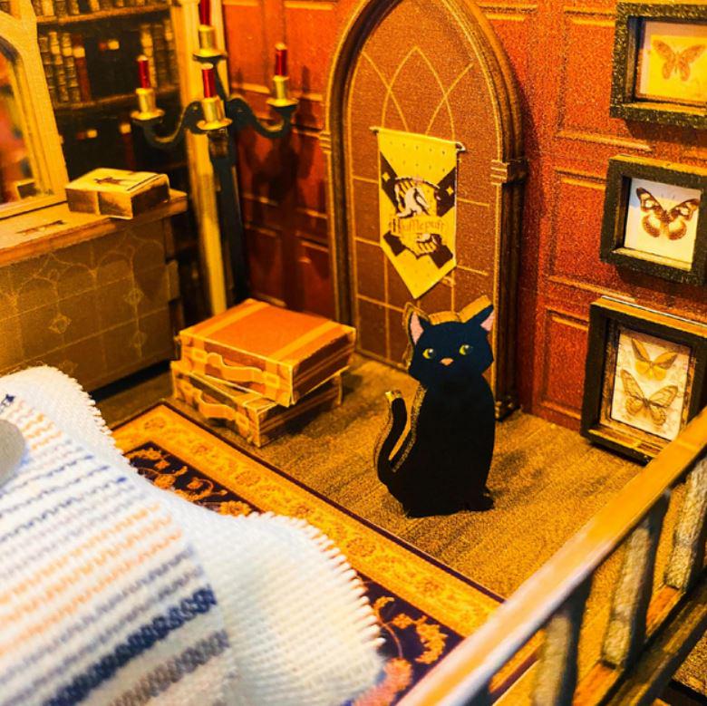 Румбокс книжный 3D DIY CuteBee Бук Нук Магическая Мастерская со светом - фото 14