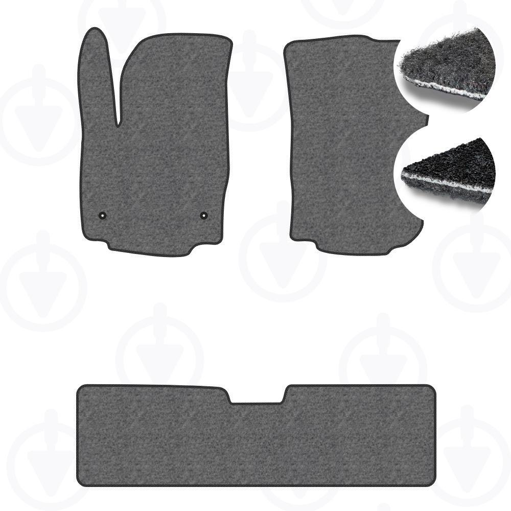 Комплект килимків в салон Star-Tex для Chevrolet Equinox III 2017- р. текстиль/Ciak Сірий/Чорний (13404-62-06-07)