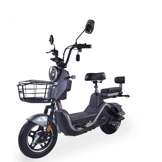 Электроскутер двухместный Crosser CR2 800W 60V 24ah Серый