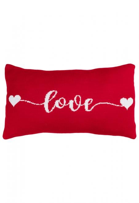 Подушка в'язана LOVE 30х45 см (33027)