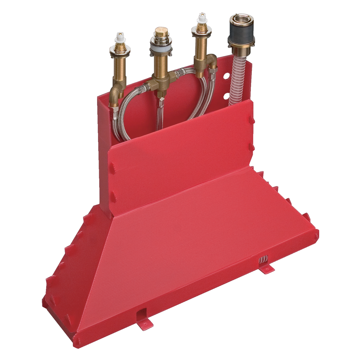 Часть скрытая однорычажного смесителя Hansgrohe для ванны на 4 отверстия (13444180)