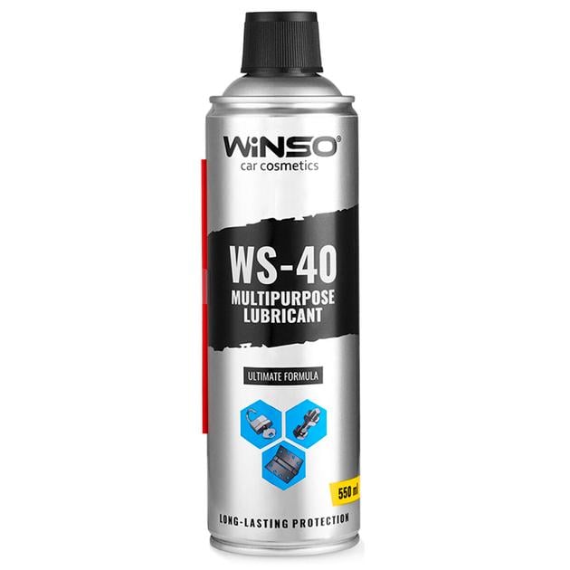Змазка багатофункціональна WINSO MULTIPURPOSE LUBRICANT WS-40 550 мл 830230 (193753)