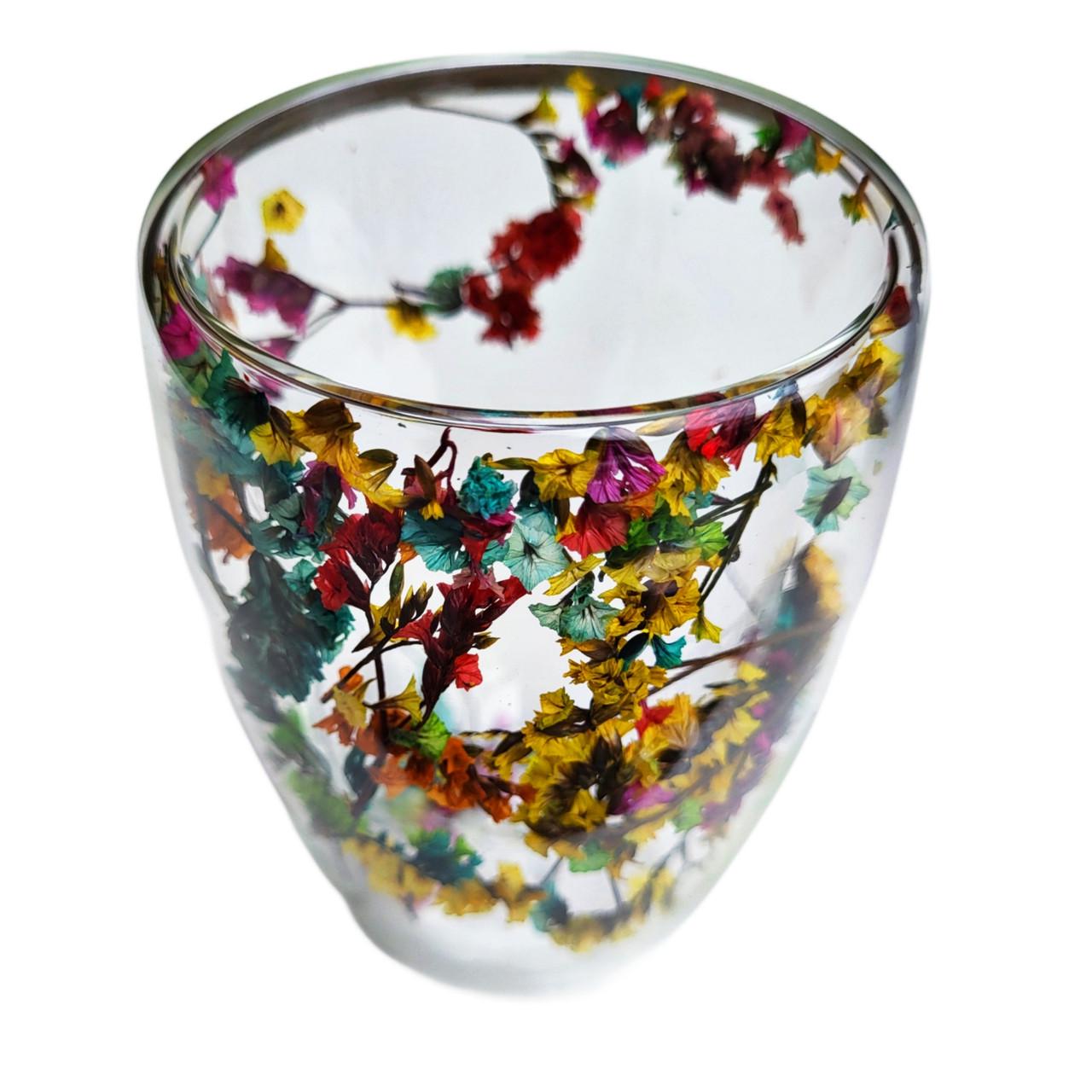 Стакан с двойными стенками Сухоцветы стеклянные 450 мл (25181160) - фото 7 Стакан с двойными стенками Сухоцветы стеклянные 450 мл (25181160) - фото 7