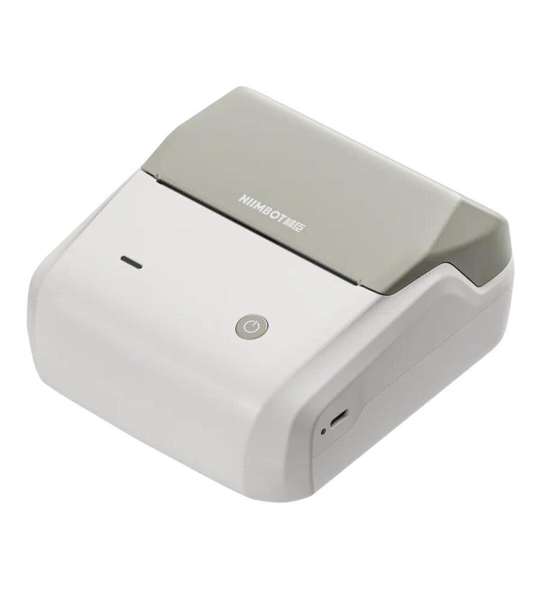 Портативний термопринтер NIIMBOT B31 1500 mAh 203dpi для друку наклейок/стікерів Grey (1AE18201604) - фото 5 Портативний термопринтер NIIMBOT B31 1500 mAh 203dpi для друку наклейок/стікерів Grey (1AE18201604) - фото 5