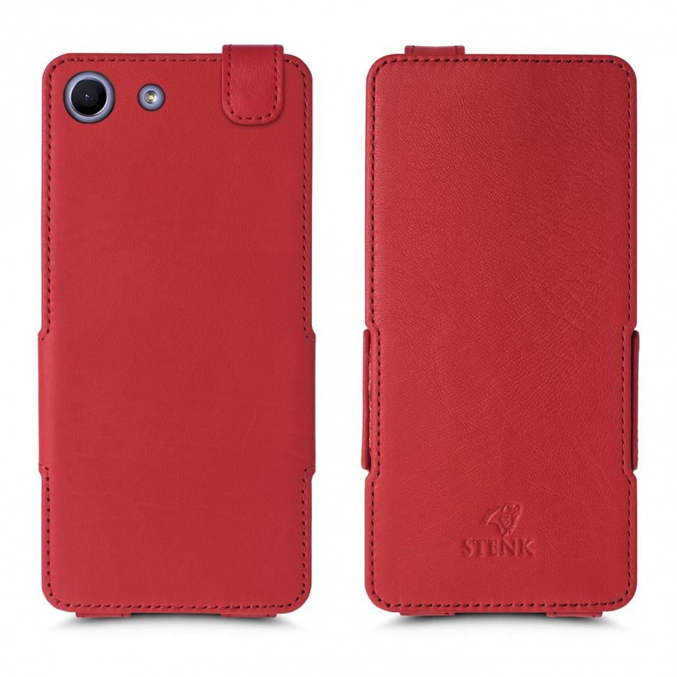 Чехол флип Stenk Prime для Sony Xperia Ace Красный (66687)